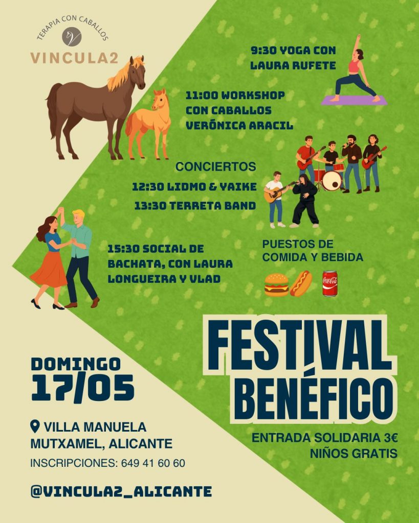Evento  de convivencia y disfrute par recaudar tras el inicie